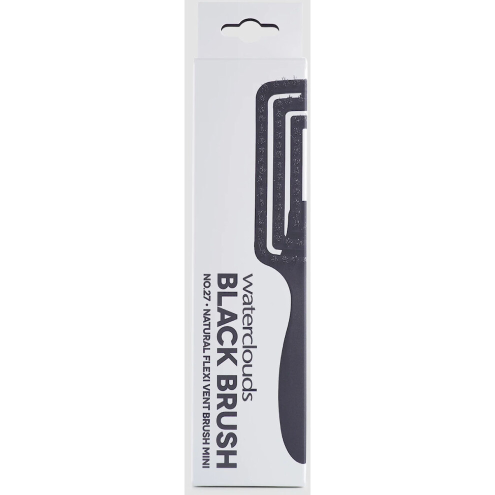 Waterclouds Black Flexi Vent Mini Brush No.27