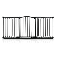 (Negro mate, 170cm - 179cm) Safetots Barrera de Tope Curvo para Bebés