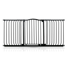 (Negro mate, 161cm - 170cm) Safetots Barrera de Tope Curvo para Bebés