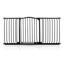(Negro mate, 152cm - 161cm) Safetots Barrera de Tope Curvo para Bebés