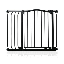 (Negro mate, 89cm - 98cm) Safetots Barrera de Tope Curvo para Bebés