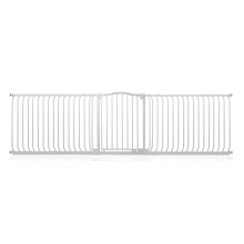 (Matt White, 271cm - 280cm) Safetots Curved Top Safety Gate
