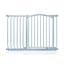 (Matt Grey, 98cm - 107cm) Safetots Curved Top Safety Gate