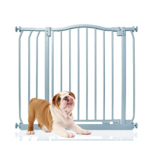 (Gris, 80cm - 89cm) Bettacare Barrera de Tope Curvo para Perros