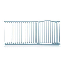 (Matt Grey, 171cm - 180cm) Safetots Curved Top Safety Gate