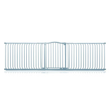 (Matt Grey, 271cm - 280cm) Safetots Curved Top Safety Gate