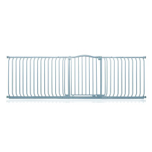 (Matt Grey, 234cm - 243cm) Safetots Curved Top Safety Gate