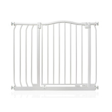 (Blanco, 89cm - 98cm) Bettacare Barrera de Tope Curvo para Perros