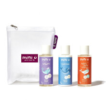 Mini-U Travel Kit Shampoo 100 ml+Conditioner 100 ml+Hair & Body Wash 100 ml