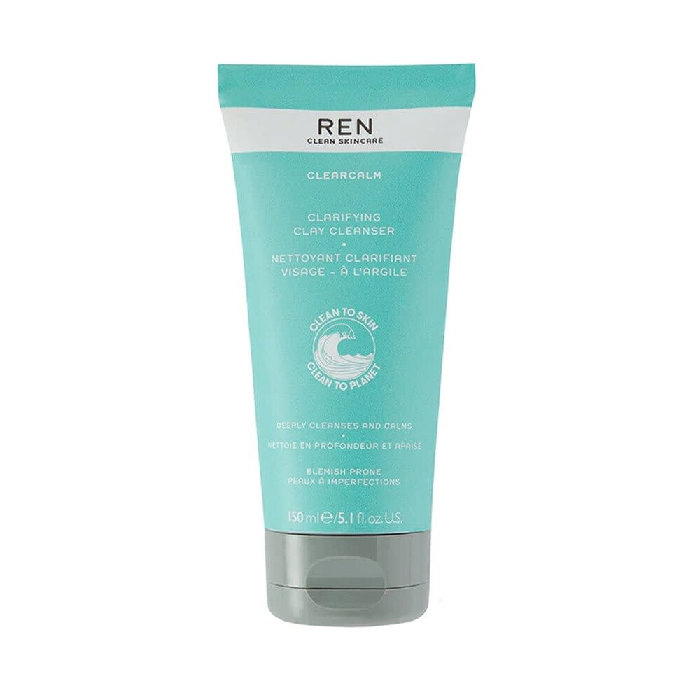 Ren Clearcalm Clarifying Clay Cleanser 150ml