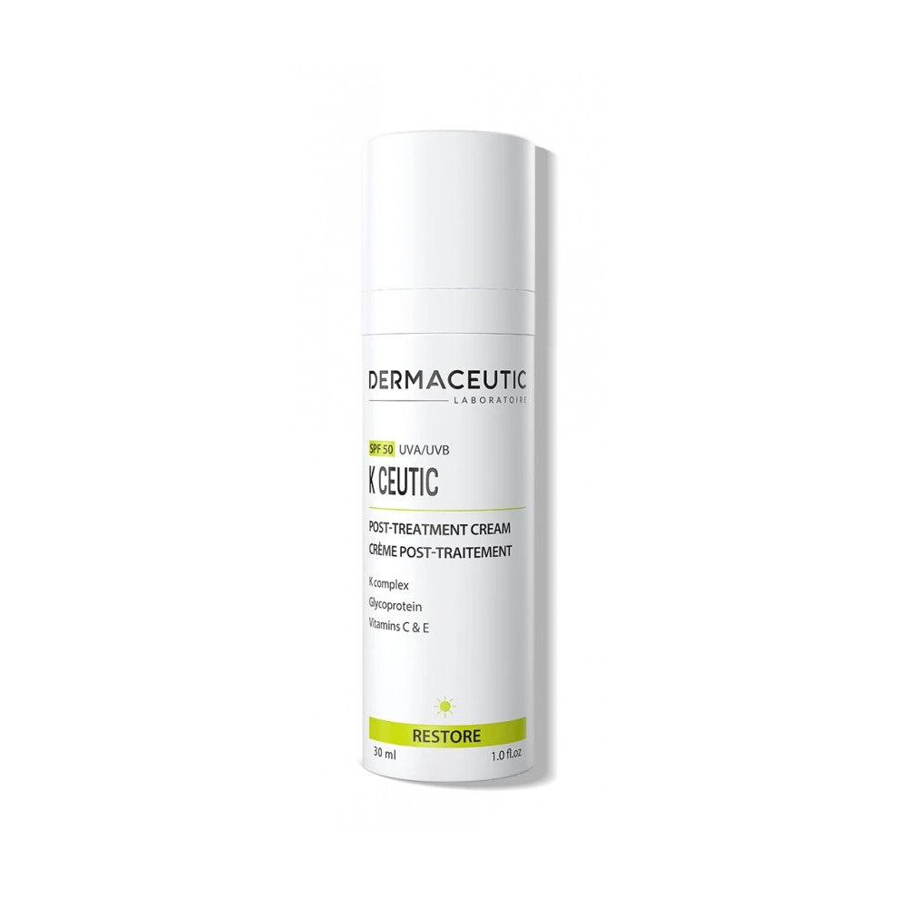Dermaceutic Laboratoire K Ceutic By Dermaceutic: This Post Treatment Cream Contains K Complex, Glycoprotein, Vitamin C And E And Uv Filters. 30 Ml.
