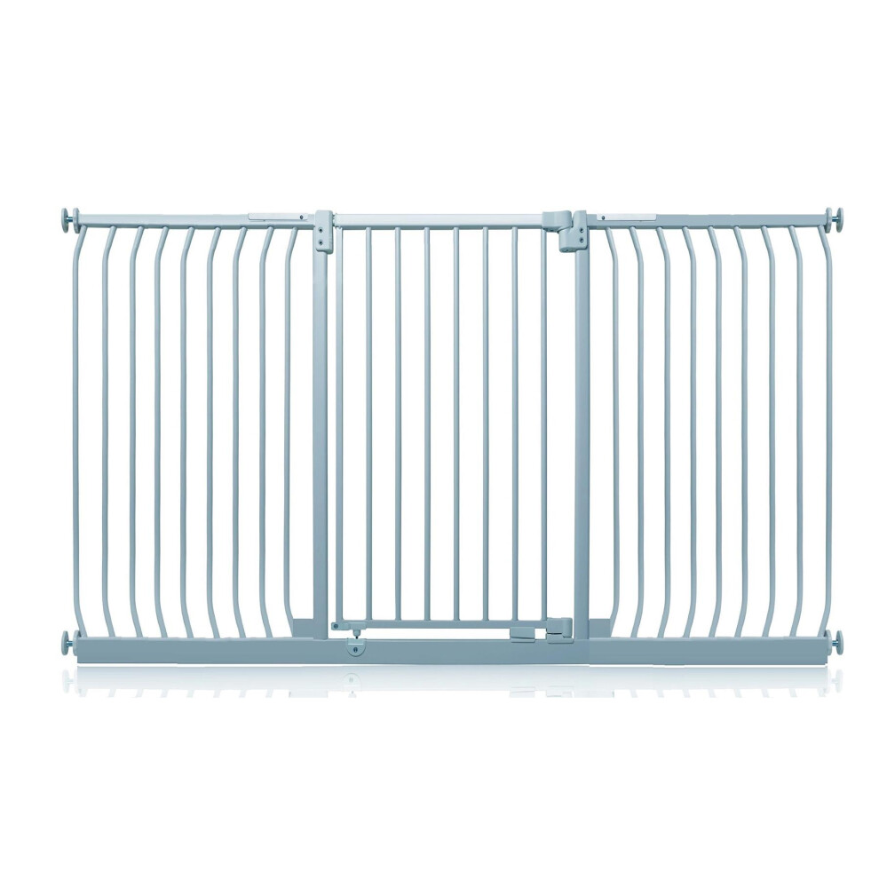 (Matt Grey, 197cm - 206cm) Safetots Extra Tall Elite Safety Gate-image-OPC-PH2NZSG-NEW