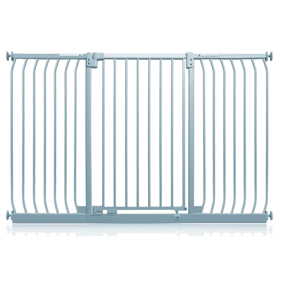(Matt Grey, 161cm - 170cm) Safetots Extra Tall Elite Safety Gate-image-OPC-PH2NZS6-NEW