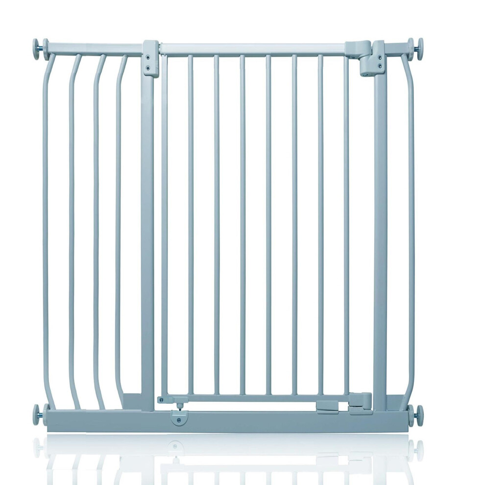 (Matt 89Cm - 98Cm) Extra Tall Elite Safety Gate Grey Safetots