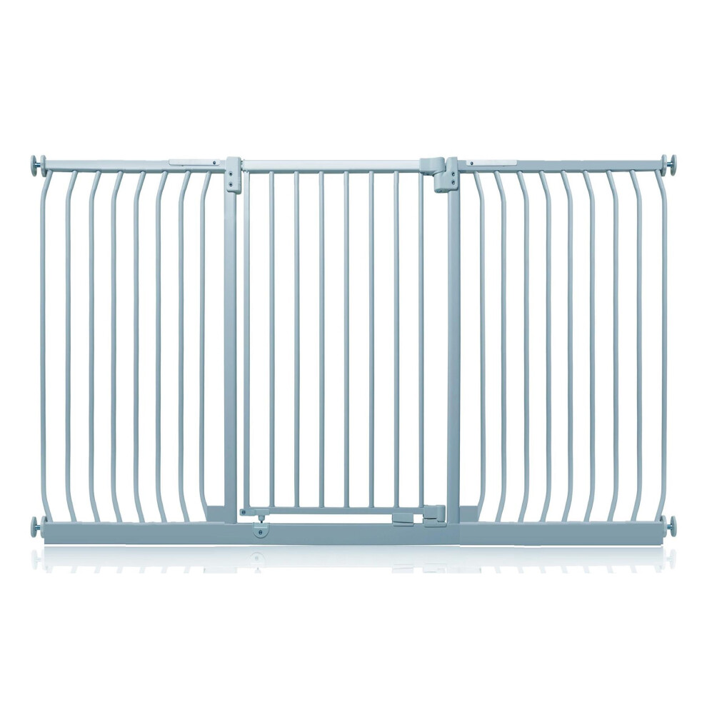 (Matt Grey, 188cm - 197cm) Safetots Extra Tall Elite Safety Gate-image-OPC-PH2NZSD-NEW