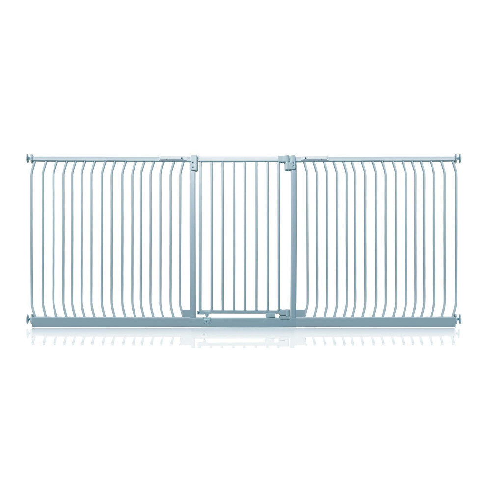(Matt Grey, 271cm - 280cm) Safetots Extra Tall Elite Safety Gate