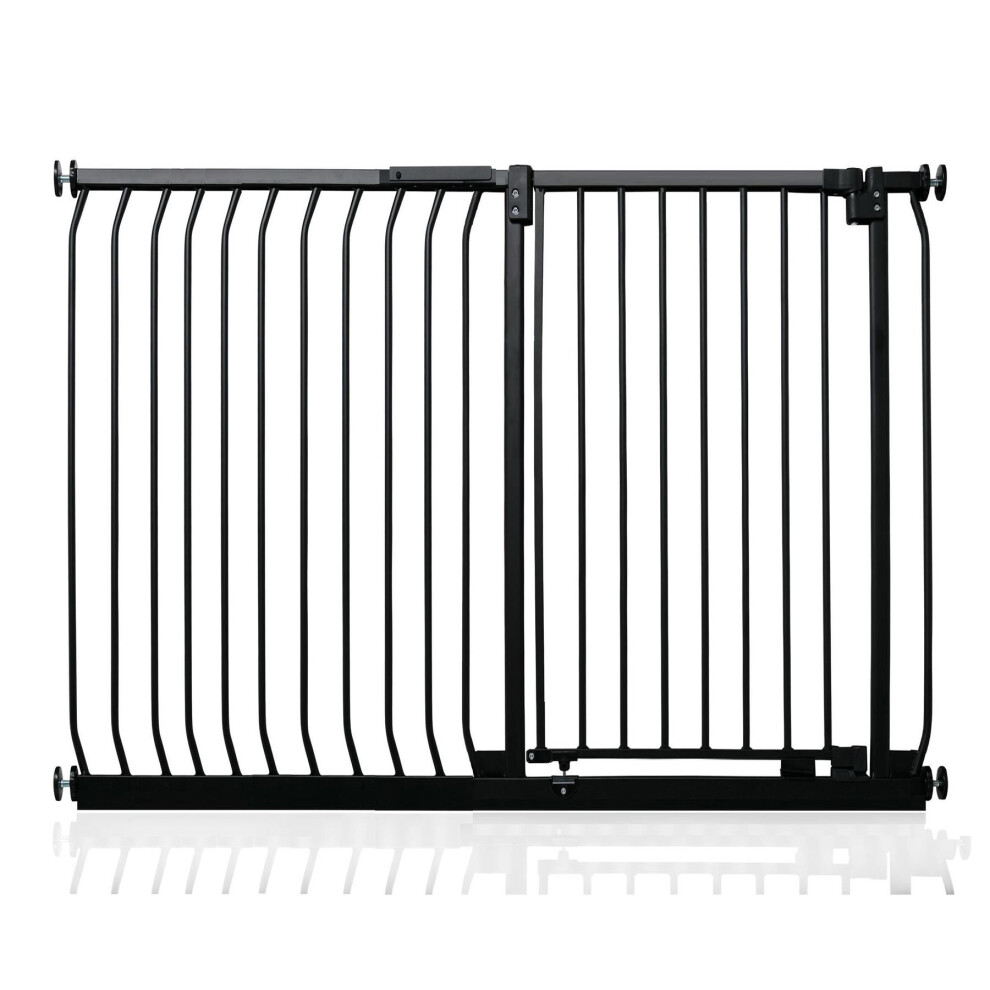 (Matt Black, 134cm - 143cm) Safetots Extra Tall Elite Safety Gate-image-OPC-PH2NZSY-NEW