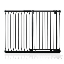 (Matt Black, 125cm - 134cm) Safetots Extra Tall Elite Safety Gate