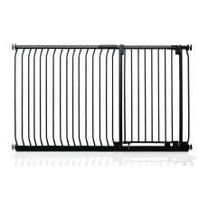 (Matt Black, 171cm - 180cm) Safetots Extra Tall Elite Safety Gate