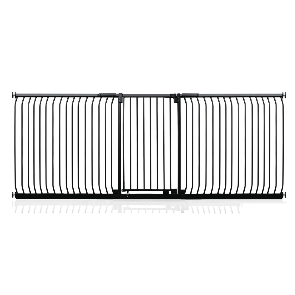 Safetots (Matt 271Cm - 280Cm) Extra Tall Elite Safety Gate Black