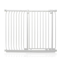 (Matt White, 125cm - 134cm) Safetots Extra Tall Elite Safety Gate