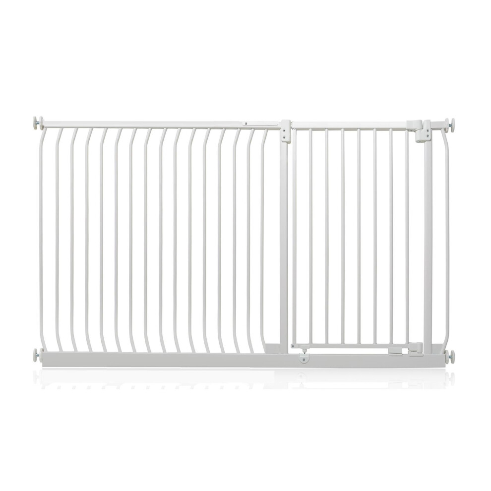 (Matt White, 171cm - 180cm) Safetots Extra Tall Elite Safety Gate-image-OPC-PH2NZV2-NEW