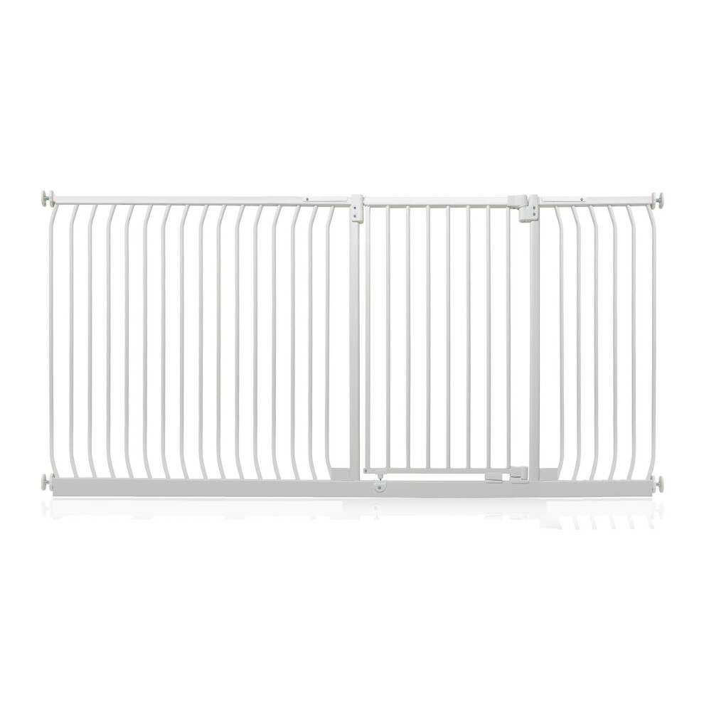 Safetots (Matt 207Cm - 216Cm) Extra Tall Elite Safety Gate White
