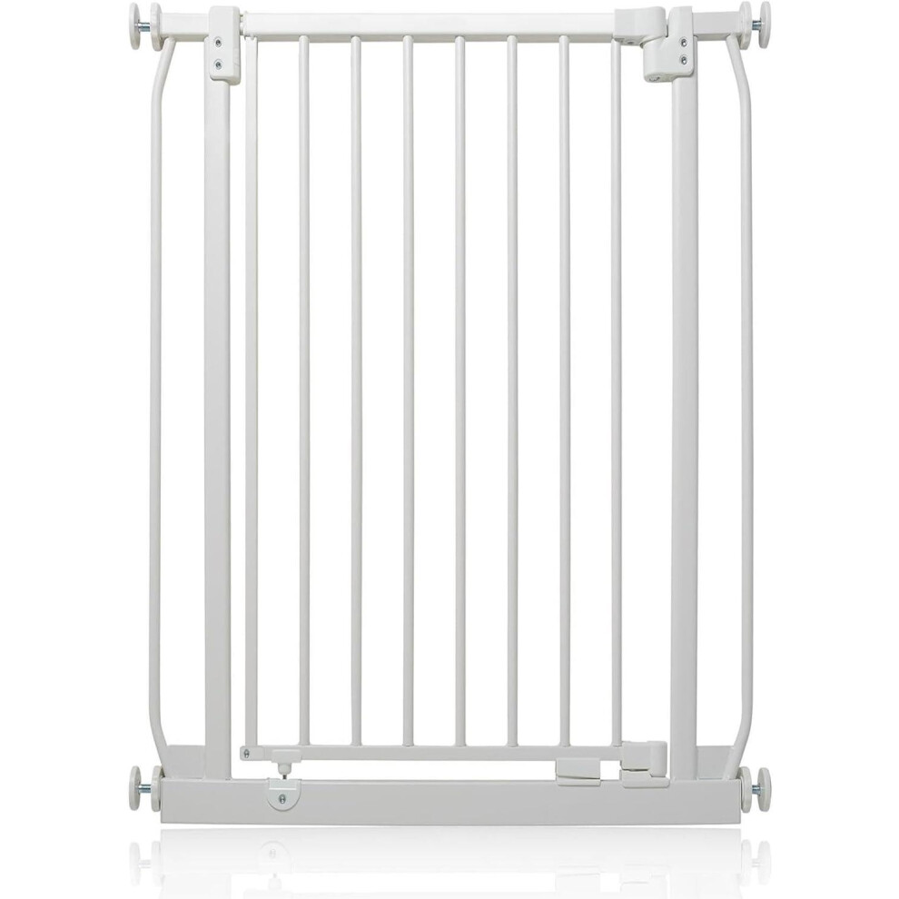 (Matt White, 65.5cm - 74.5cm) Safetots Extra Tall Elite Safety Gate-image-OPC-PH2NZVK-NEW