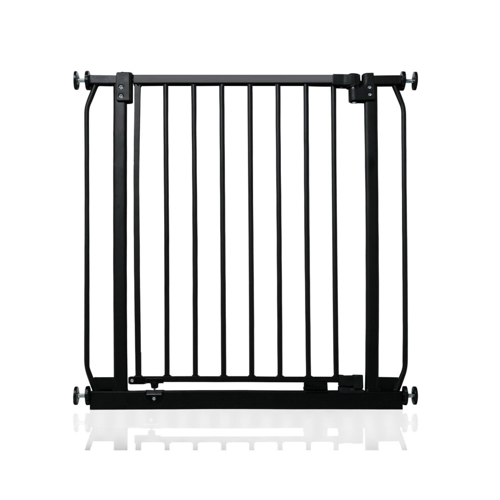 (Matt 71Cm - 80Cm) Elite Pressure Safety Gate Black Safetots
