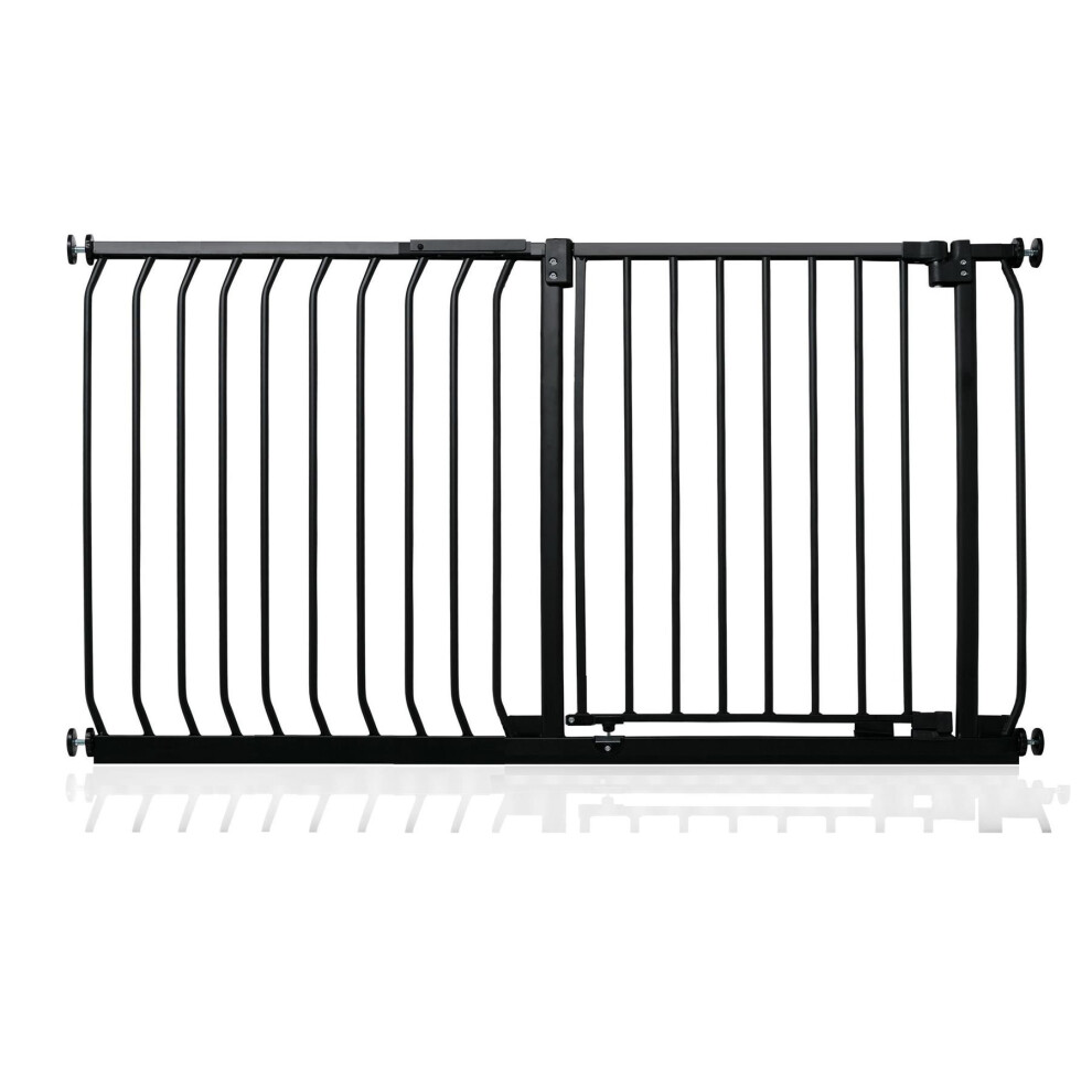 Safetots (Matt 125Cm - 134Cm) Elite Pressure Safety Gate Black