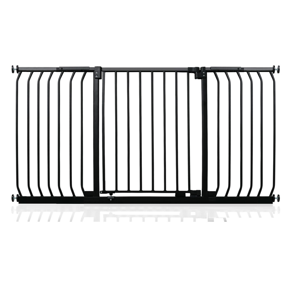 Safetots (Matt 143Cm - 152Cm) Elite Pressure Safety Gate Black