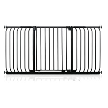 (Matt Black, 161cm - 170cm) Safetots Elite Pressure Safety Gate