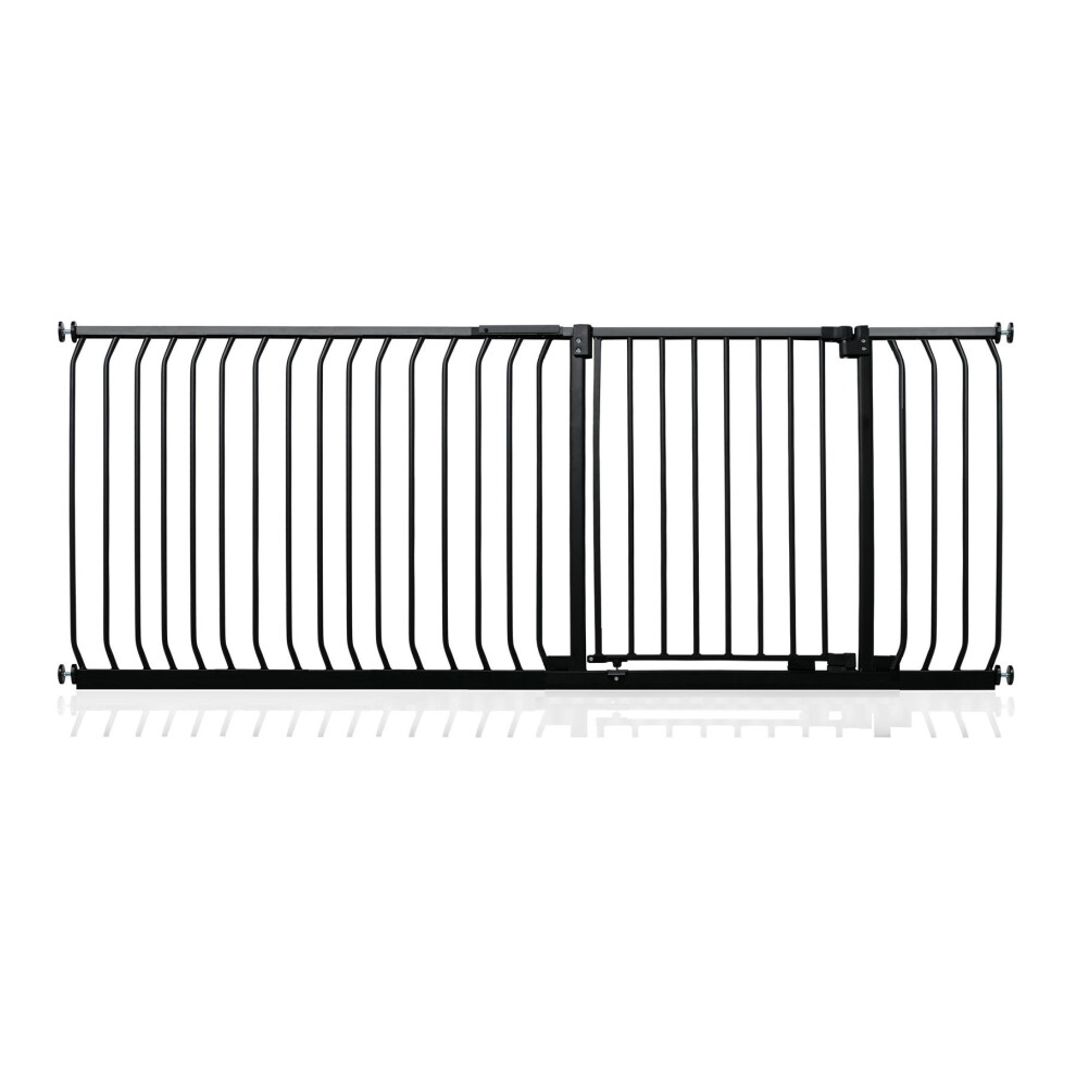 (Matt Black, 189cm - 198cm) Safetots Elite Pressure Safety Gate-image-OPC-PH2NZZ7-NEW