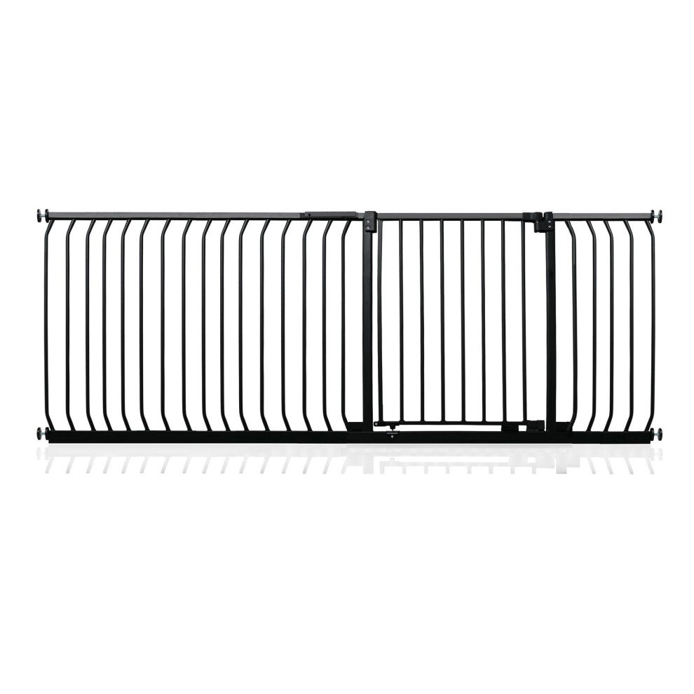 (Matt 198Cm - 207Cm) Elite Pressure Safety Gate Black Safetots