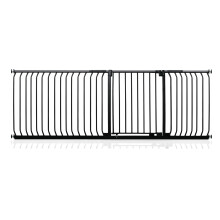 (Matt Black, 216cm - 225cm) Safetots Elite Pressure Safety Gate