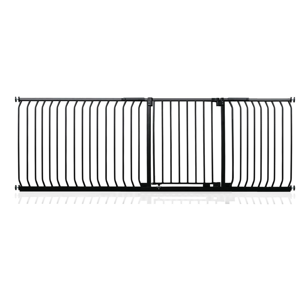 (Matt Black, 225cm - 234cm) Safetots Elite Pressure Safety Gate-image-OPC-PH2NZZD-NEW