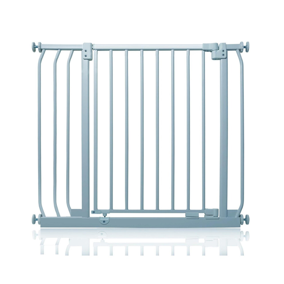 (Matt Grey, 80cm - 89cm) Safetots Elite Pressure Safety Gate-image-OPC-PH2NZZJ-NEW