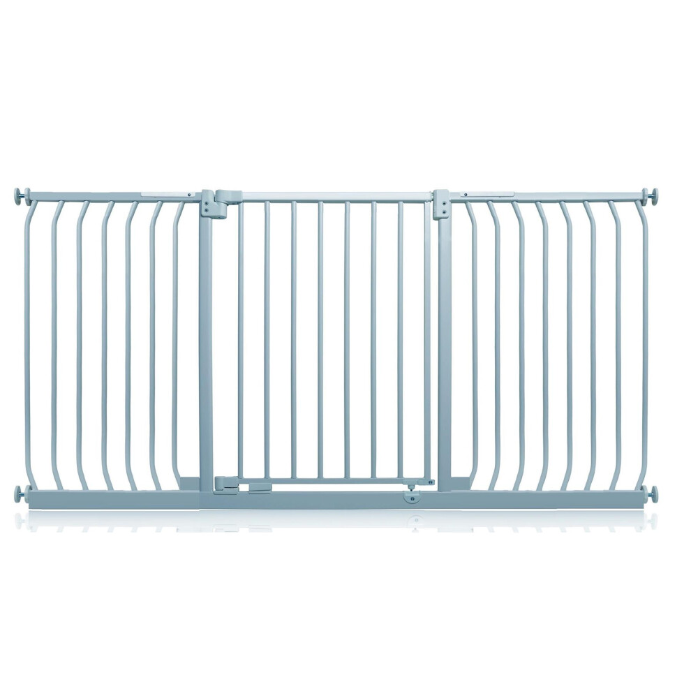 (Matt Grey, 170cm - 179cm) Safetots Elite Pressure Safety Gate-image-OPC-PH2NZZW-NEW