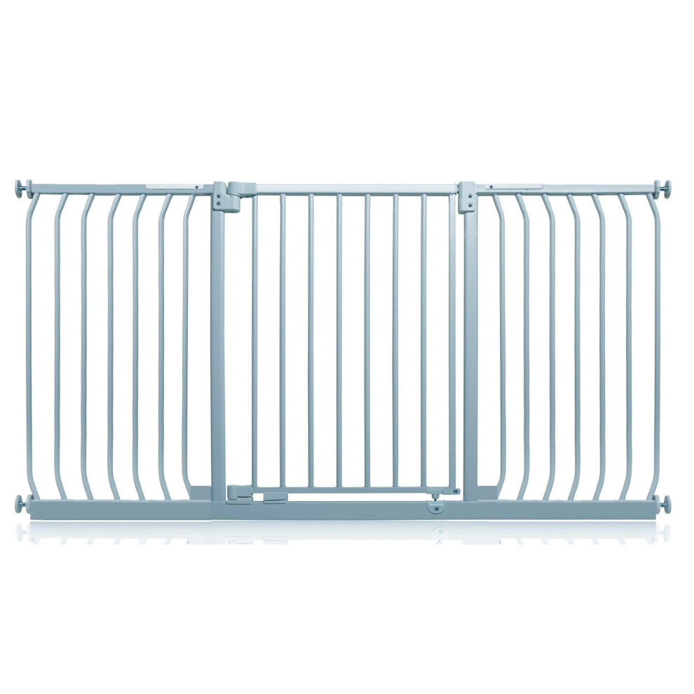 (Matt Grey, 161cm - 170cm) Safetots Elite Pressure Safety Gate-image-OPC-PH2NZZV-NEW