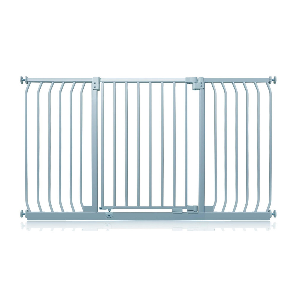 (Matt Grey, 143cm - 152cm) Safetots Elite Pressure Safety Gate-image-OPC-PH2NZZS-NEW