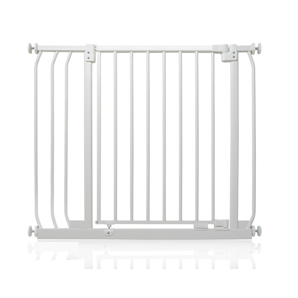(Matt White, 80cm - 89cm) Safetots Elite Pressure Safety Gate-image-OPC-PH2P22G-NEW