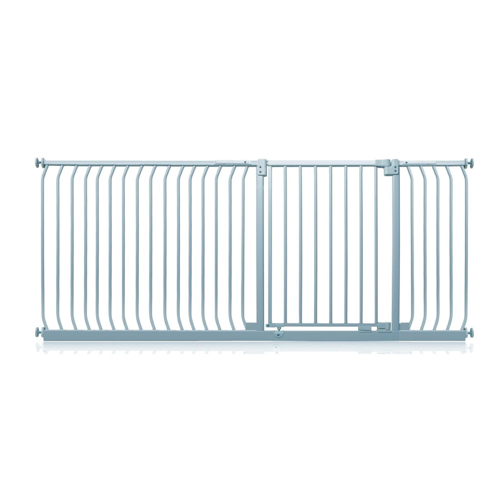 (Matt 207Cm - 216Cm) Elite Pressure Safety Gate Grey Safetots