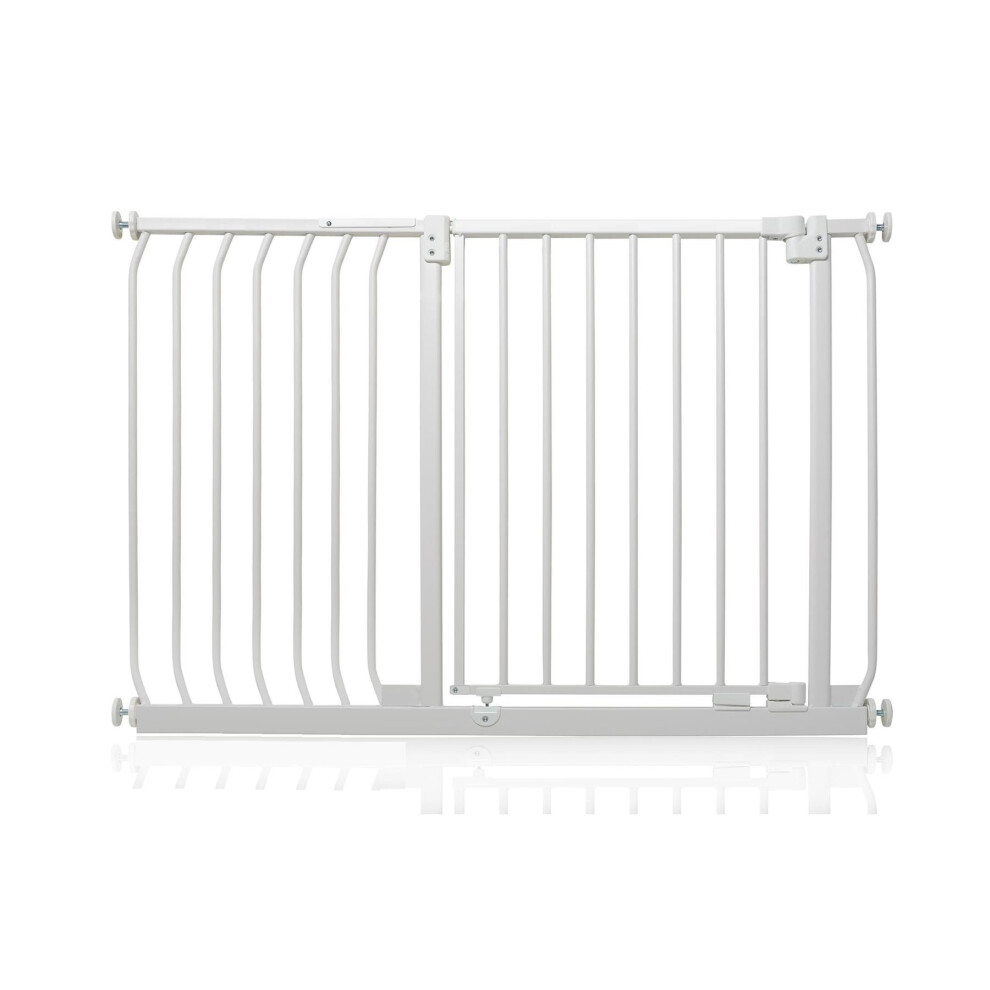 Safetots (Matt 116Cm - 125Cm) Elite Pressure Safety Gate White