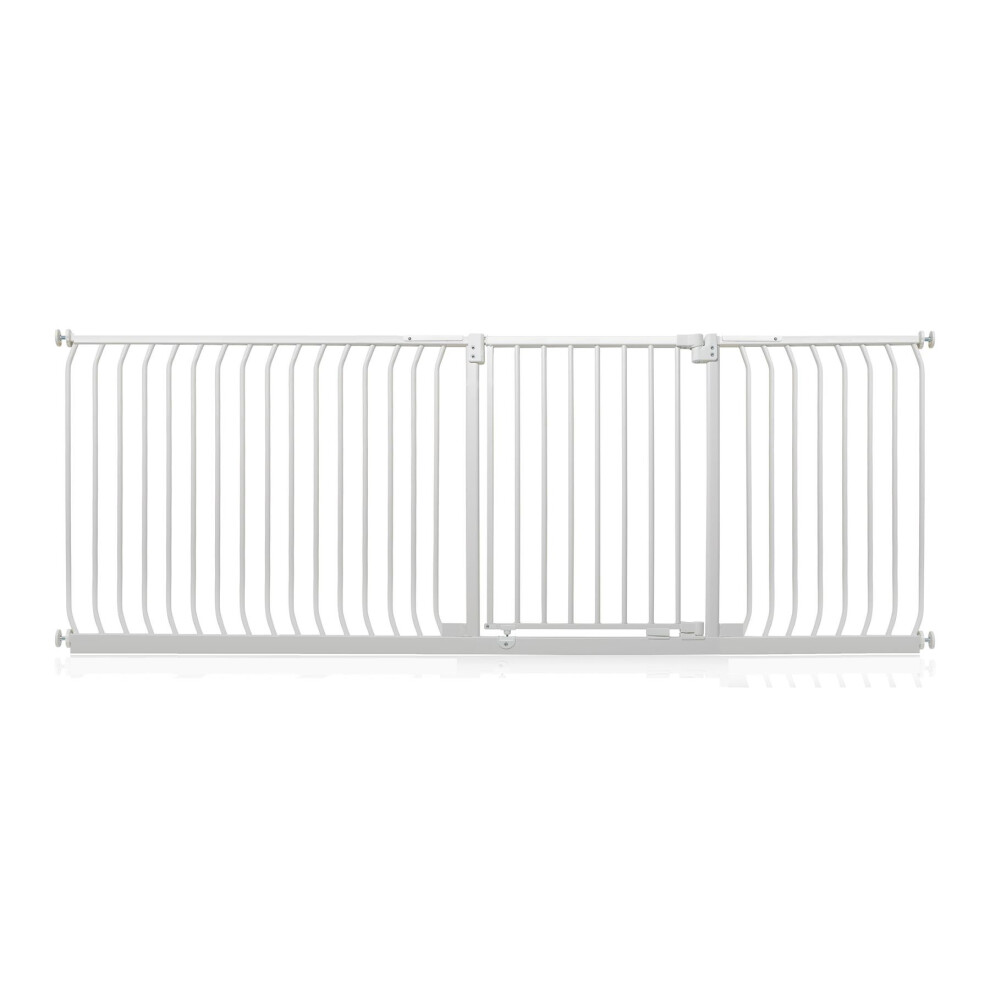 (Matt White, 225cm - 234cm) Safetots Elite Pressure Safety Gate-image-OPC-PH2P257-NEW