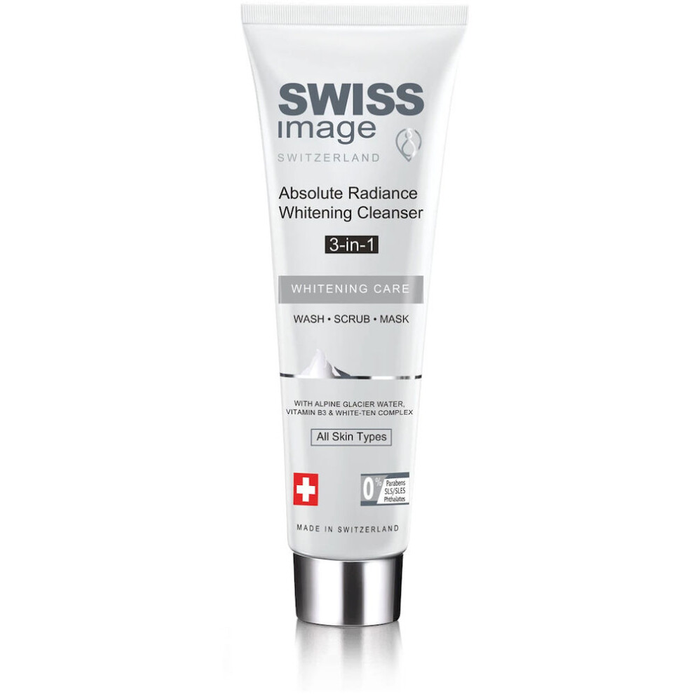Swiss Image Absolute Radiance Whitening 3In1 Cleanser 100Ml