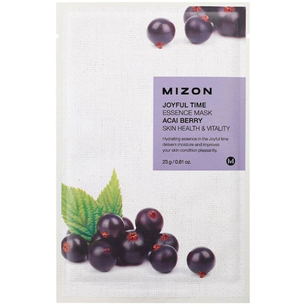 Mizon Joyful Time Essence Mask Acai Berry 23 G