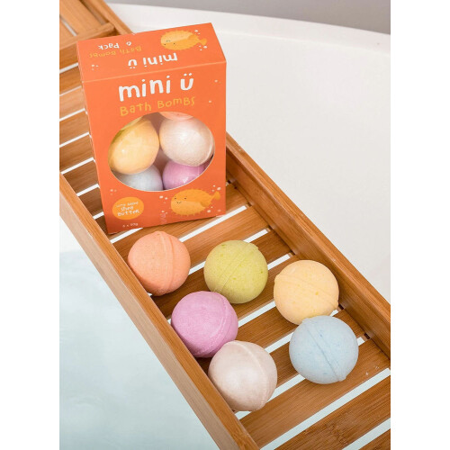 Mini-U Shea Butter Badebomben 6x50g 2