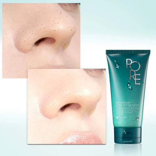 Mizon, Pore Refine Deep Cleansing Foam, 4.05 fl oz (120 ml) 2
