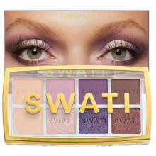 SWATI Cosmetics AMETHYST EYE SHADOWS + PRESSED PIGMENTS PALETTE, AMETHYST