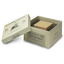 Gamila Secret, Lively Lemongrass, Curățare, Bară de săpun parfumată de față și corp, 115 g